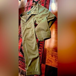 Ralph Lauren-Truly nice Forrest green straight leg jeans for Lauren